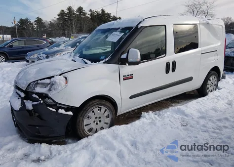 2017 Ram Promaster City Tradesman Slt z USA, uszkodzony, nr VIN ZFBERFBB1H6D90442